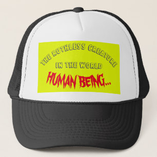 Casquette La Créature impitoyable L'Être Humain Trucker Chap