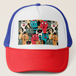 Casquette La Crowd of cats