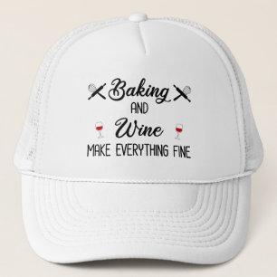 Casquette La Cuisine Et Le Vin Font Tout Bien
