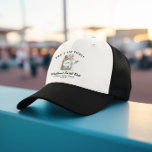 Casquette La Dernière chicelle | Fin de semaine de bachelore<br><div class="desc">Ajoutez une touche de charme décalé à votre bachelorette avec le chapeau de camionneur de Dernier Pickle ! Idéal pour des soirées nuptiales, ce design ludique est doté d’un pot d’aquarelle de cornichons, avec un arc et une garniture de cocktails, symbolisant le "dernier cornichon" de la mariée avant le grand...</div>
