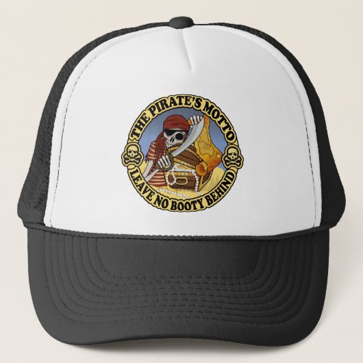 Casquette La devise du pirate (Devant)