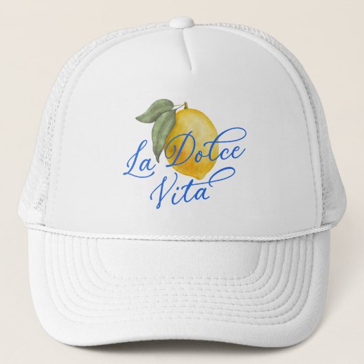 Casquette La Dolce Vita Élégant Script (Devant)