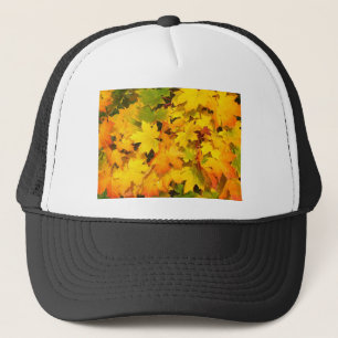 Casquette La feuille d'automne colore la célébration de