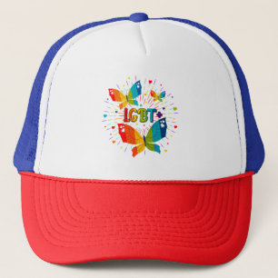 Casquette La fierté papillon L'amour est l'amour Sensibilisa
