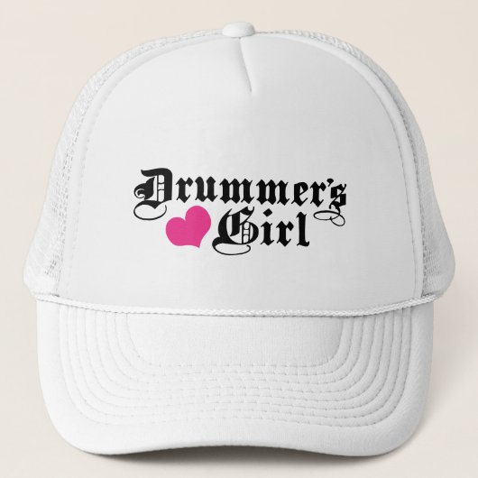 Casquette La fille du batteur (Devant)