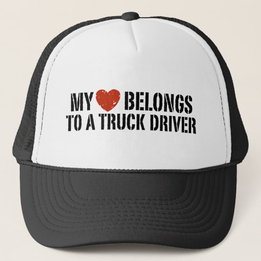 Casquette La fille du camion (Devant)