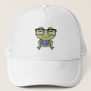 Casquette La grenouille comme Étudiante avec livre