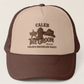 Casquette La Groom Cowboy Western Bachelor Party (Devant)