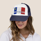 Casquette La grunge affligée par nom de famille acadien de (En situation)
