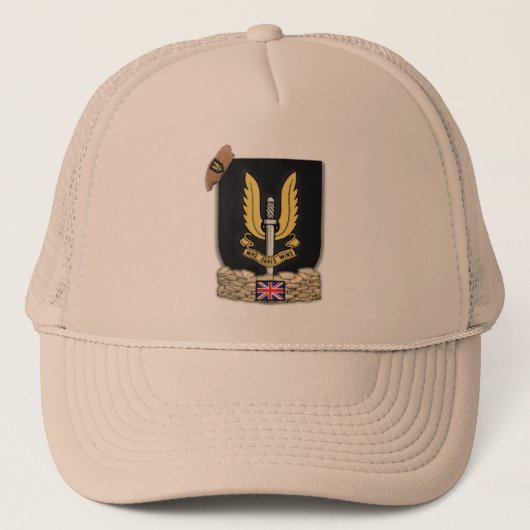 Casquette La guerre de Malouines de service aérien spécial (Devant)