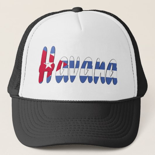 Casquette La Havane, Cuba (Devant)