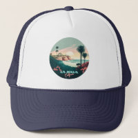 La Jolla Cove San Diego California Retro