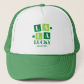 Casquette La La Lucky Saint-Patrick Personalisé (Devant)
