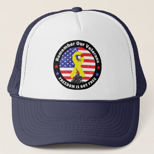 CASQUETTE LA LIBERTÉ N'EST PAS LIBRE (Devant)