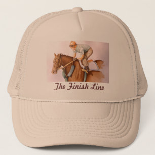 Casquette La ligne d'arrivée