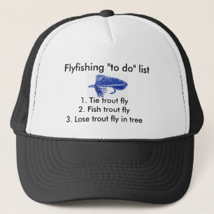 Casquette La liste "Blue Matuka" de la pêche à la mouche