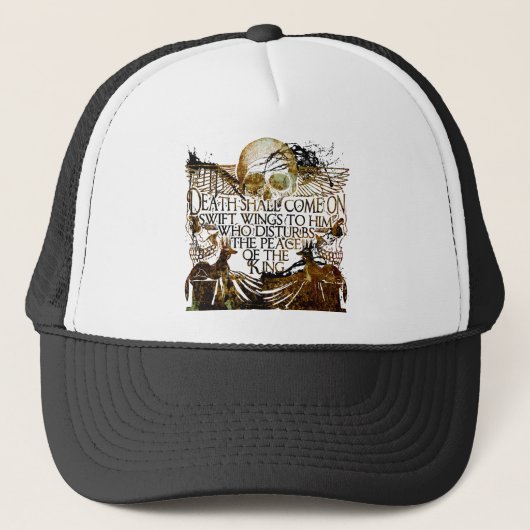 Casquette La malédiction du pharaon (Devant)