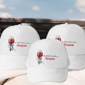 Casquette La mariée a besoin d'une fête de douche de sangria