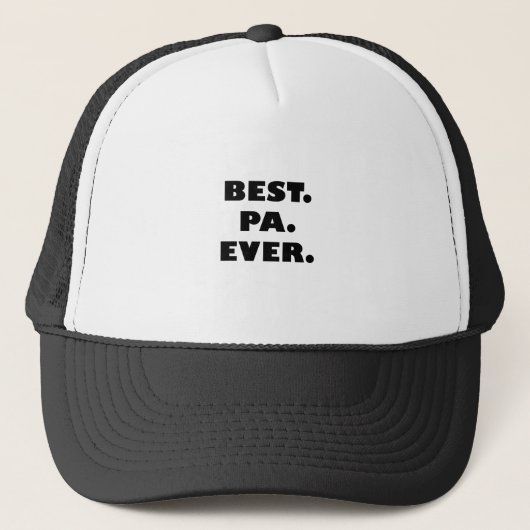 Casquette La meilleure PA jamais (Devant)
