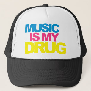 Casquette La musique est ma drogue