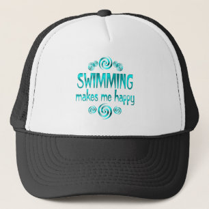 Casquette La natation me rend heureux