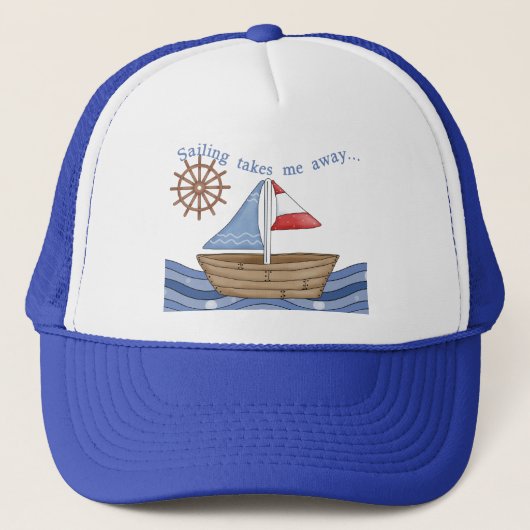 Casquette La navigation m'enlève (Devant)