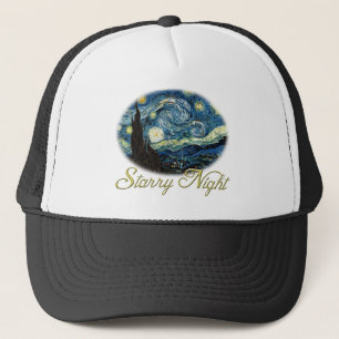 Casquette La Nuit étoilée de Vincent van Gogh.