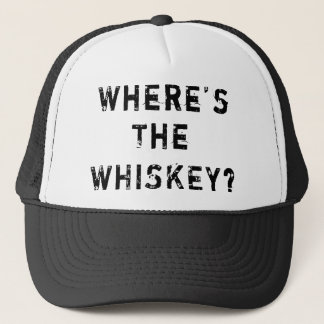 Casquette Là où est le whiskey