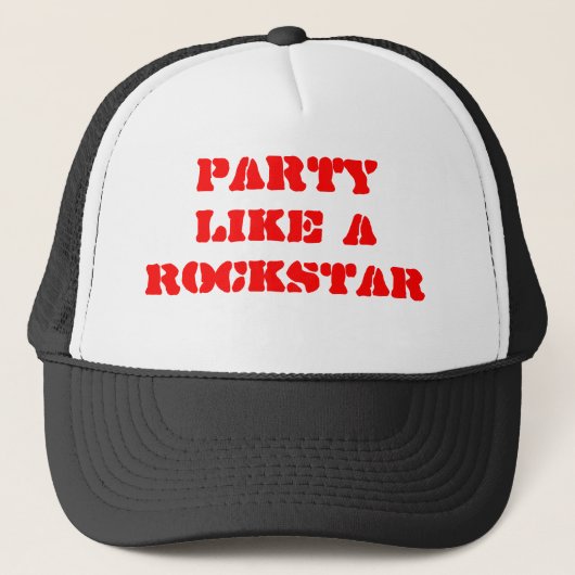 Casquette La partie aiment un Rockstar (Devant)