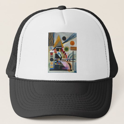 Casquette La peinture Abstraite de Kandinsky (Devant)