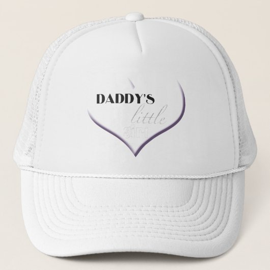 Casquette La petite fille du papa (Devant)