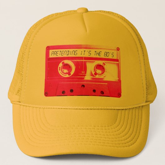 Casquette La prétention de lui est les années 80 (Devant)