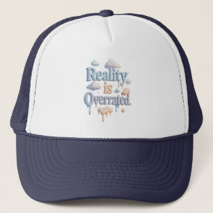 Casquette "La réalité est surévaluée" - Dreamcore Cloud Esth