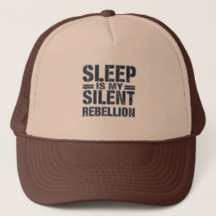 Casquette La rébellion silencieuse : le pouvoir du sommeil