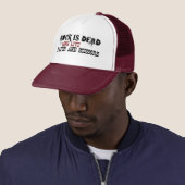 Casquette La roche est morte (En situation)