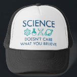 Casquette La science ne se soucie pas de ce que vous croyez<br><div class="desc">La science ne se soucie pas de ce que vous croyez</div>
