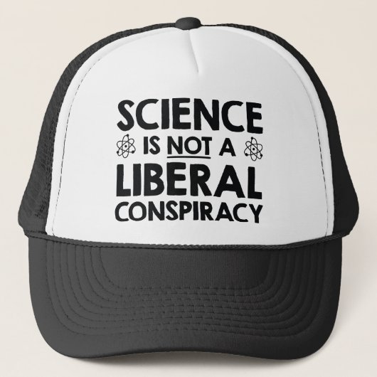 Casquette La Science N'Est Pas Une Conspiration Libérale (Devant)