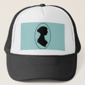 Casquette La silhouette de Jane Austen (Devant)