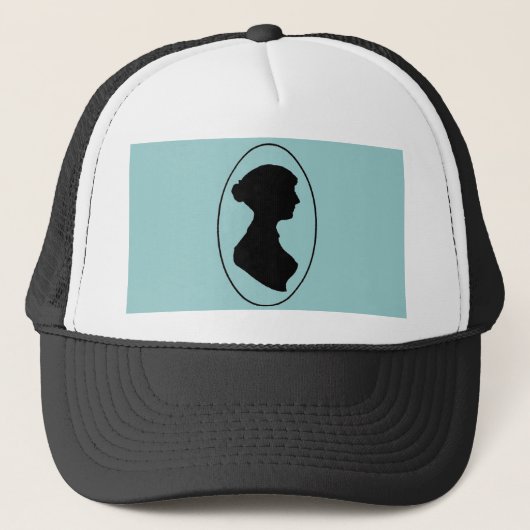 Casquette La silhouette de Jane Austen (Devant)