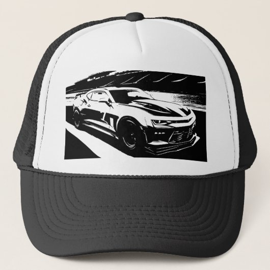 Casquette La Supercar Monochrome (Devant)