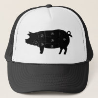 La viande de porc coupe des cadeaux de boucherie