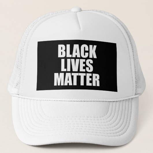 Casquette La vie noire importe (Devant)
