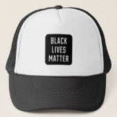 Casquette La vie noire importe (Devant)
