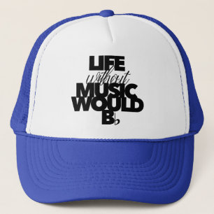 Casquette La vie sans musique serait un pun musical en si bé