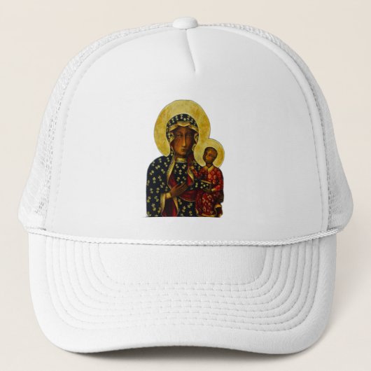 Casquette La Vierge Noire de Czestochowa (Devant)