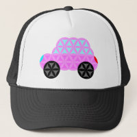 La Voiture De Vie - Formes Sacrées A3.Rose.