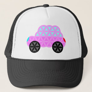 Casquette La Voiture De Vie - Formes Sacrées A3.Rose.