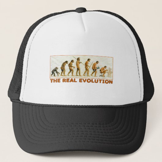 Casquette La vraie évolution (Devant)