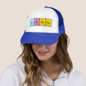 Casquette Lab Babe periodic table name hat (En situation)