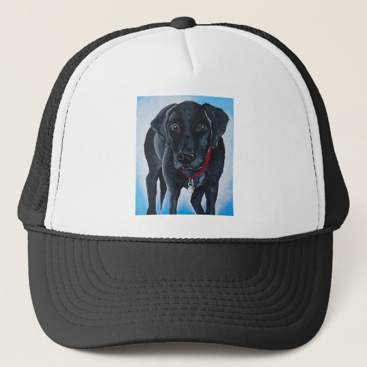 Casquette Laboratoire noir (Devant)